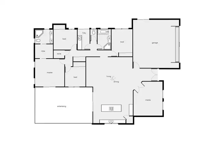 Floorplan of Homely house listing, 19 Seton Street, Trinity Park QLD 4879