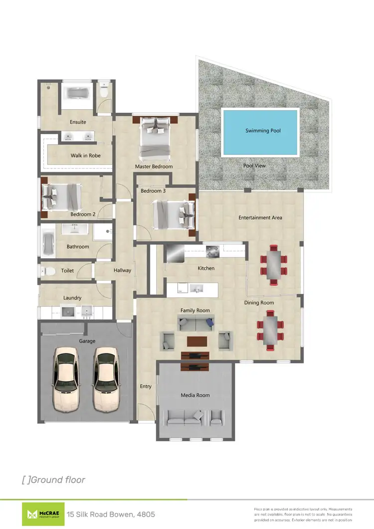 Floorplan of Homely house listing, 15 Silk Road, Bowen QLD 4805