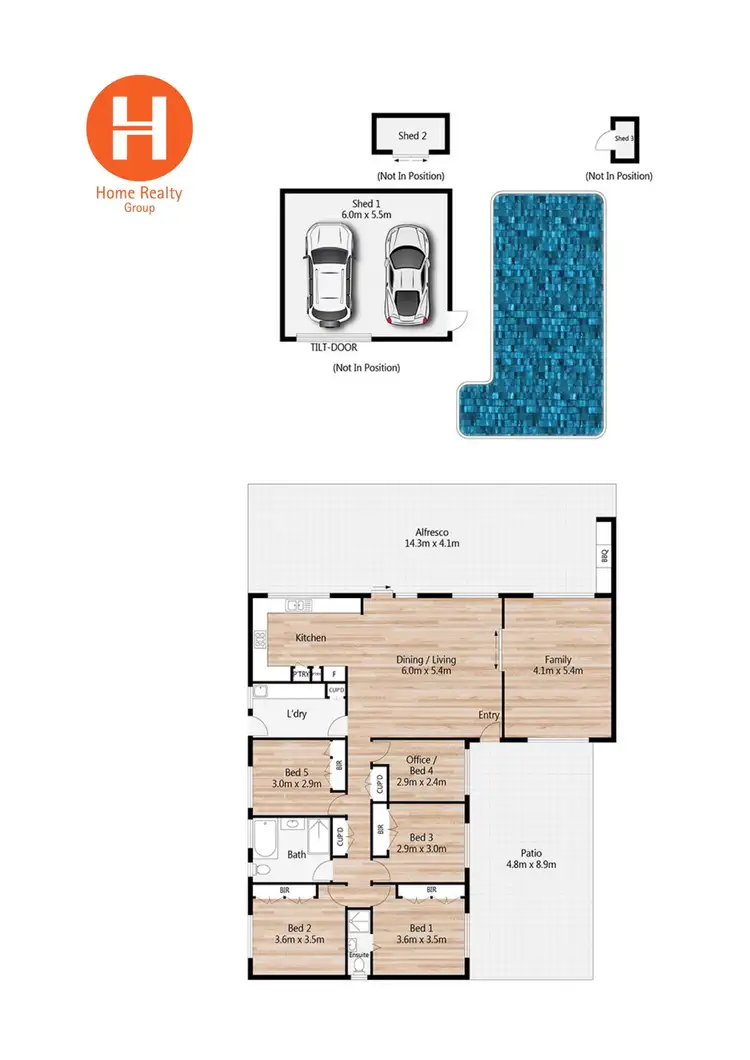 Floorplan of Homely house listing, 12 Galena Court, Bethania QLD 4205