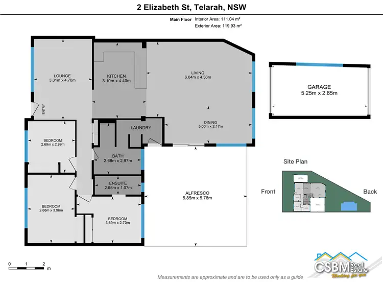 Floorplan of Homely house listing, 2 Elizabeth Street, Telarah NSW 2320