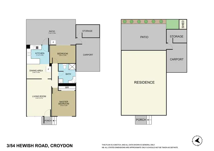 Floorplan of Homely unit listing, 3/54 Hewish Road, Croydon VIC 3136