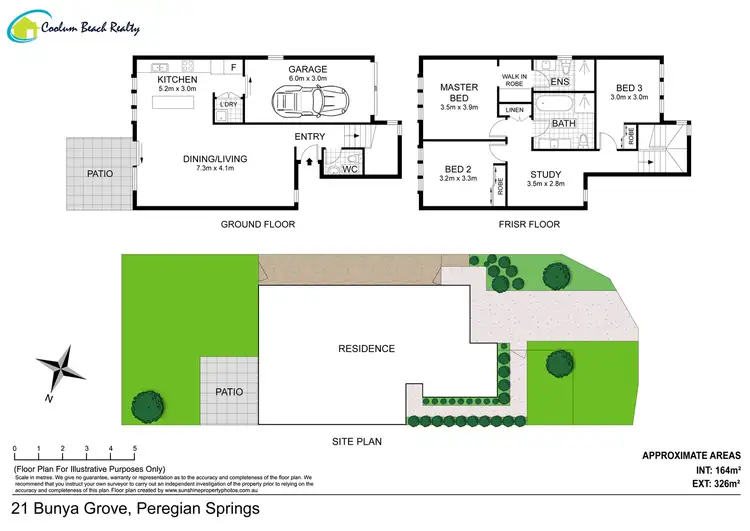 Floorplan of Homely villa listing, 21 Bunya Grove, Peregian Springs QLD 4573