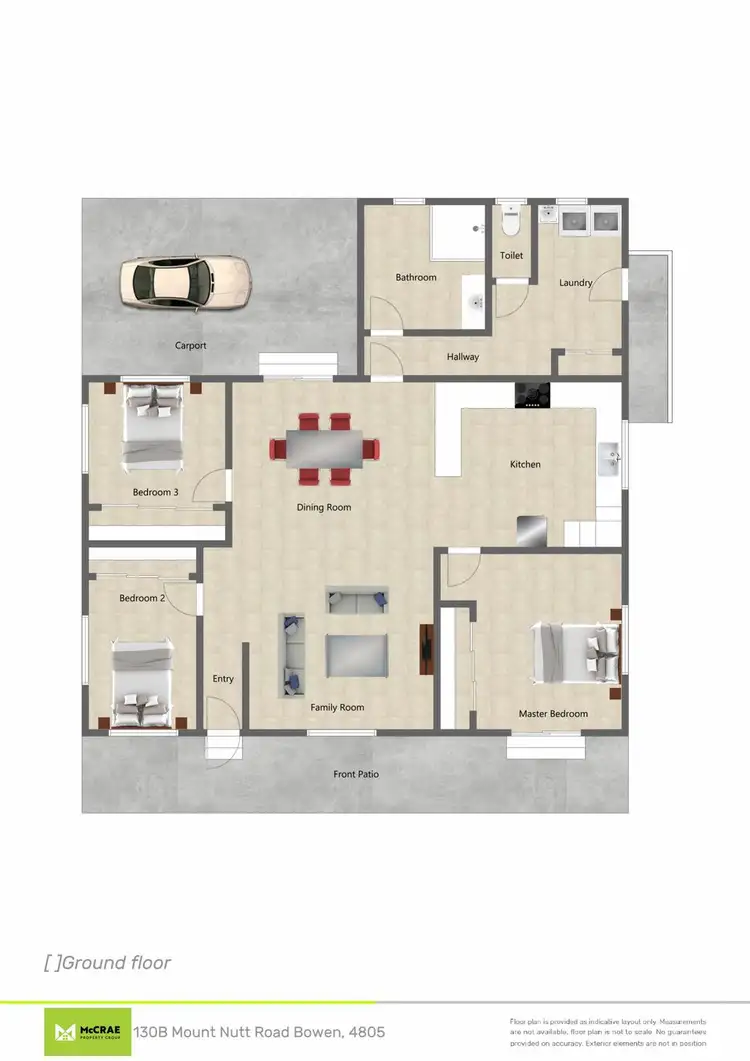 Floorplan of Homely house listing, 130B Mount Nutt Road, Bowen QLD 4805