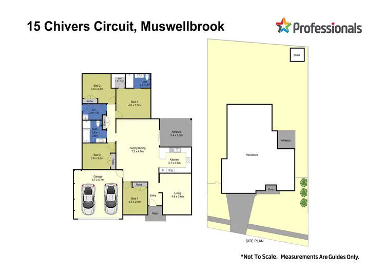 Floorplan of Homely house listing, 15 Chivers Circuit, Muswellbrook NSW 2333