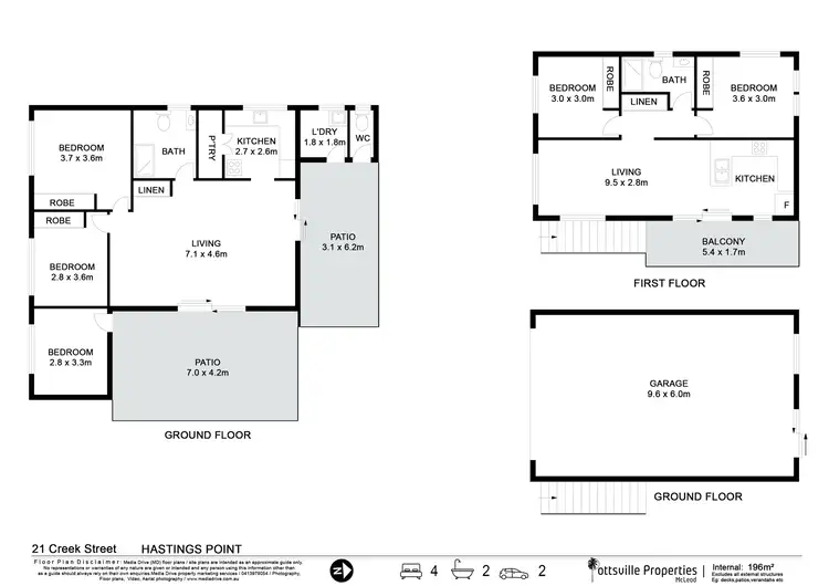 Floorplan of Homely house listing, 21 Creek Street, Hastings Point NSW 2489