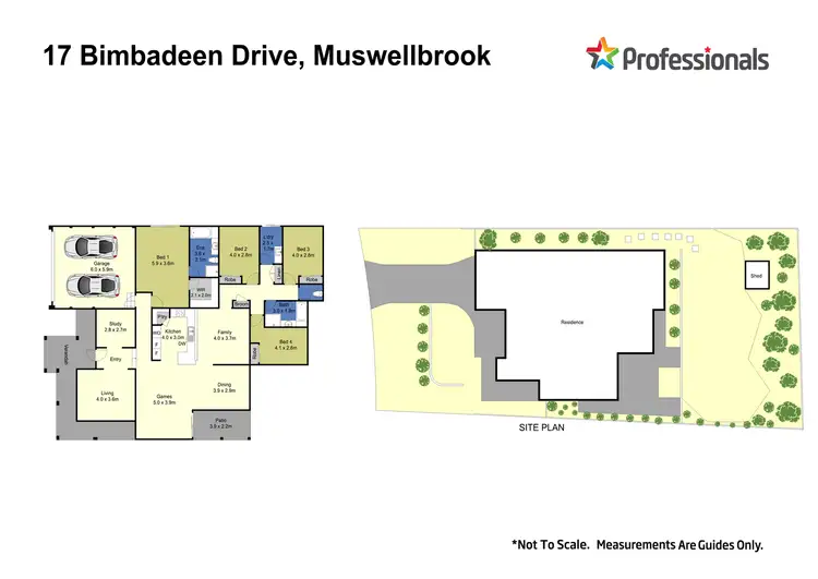 Floorplan of Homely house listing, 17 Bimbadeen Drive, Muswellbrook NSW 2333