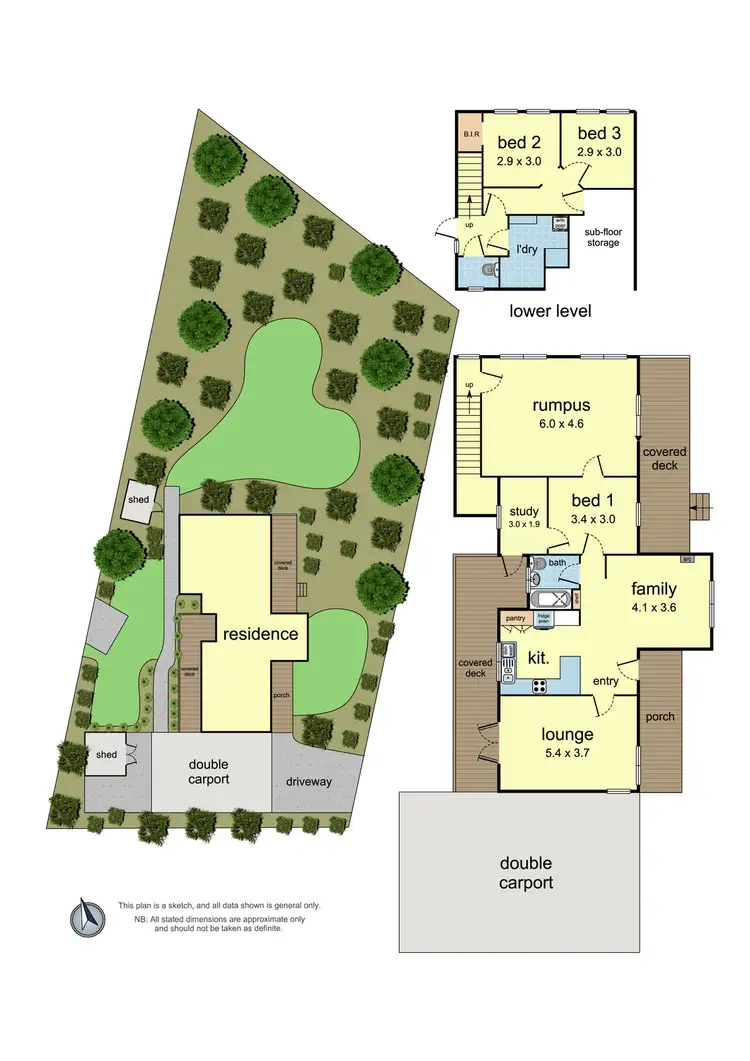 Floorplan of Homely house listing, 7 Clematis Road, Mount Evelyn VIC 3796