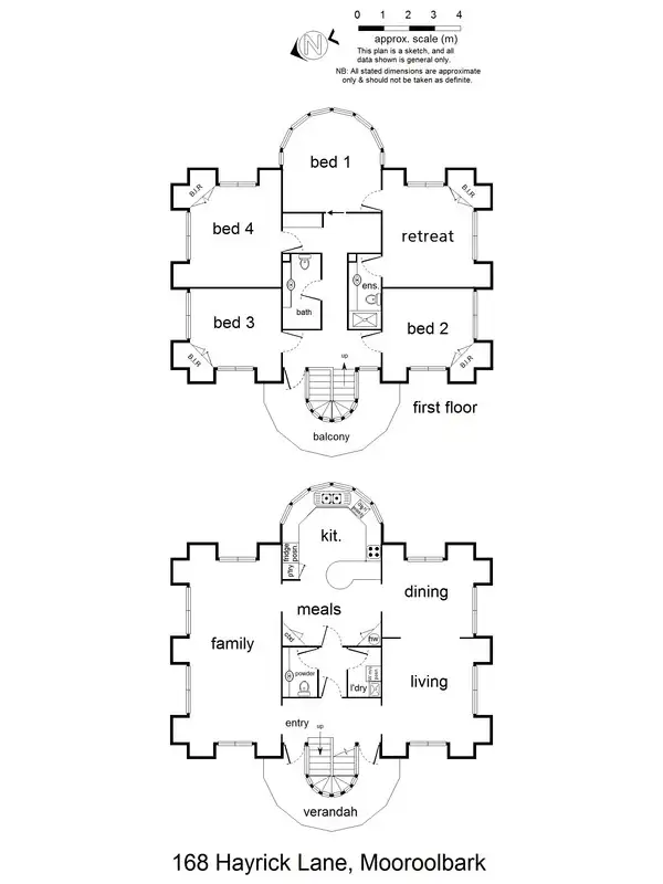 Floorplan of Homely house listing, 168 Hayrick Lane, Mooroolbark VIC 3138