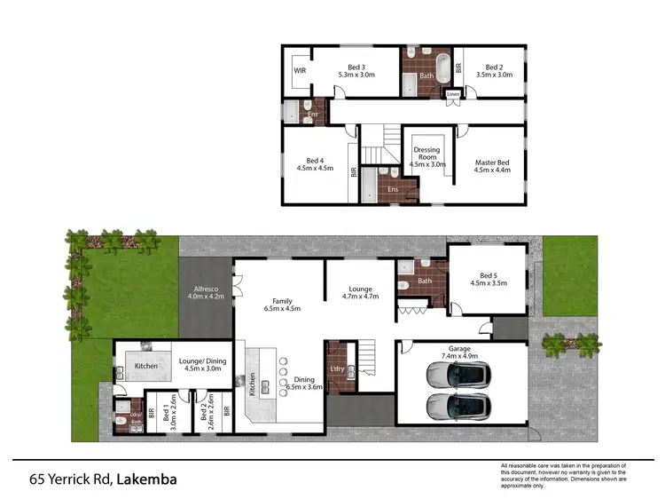 Floorplan of Homely house listing, 65 Yerrick Road, Lakemba NSW 2195