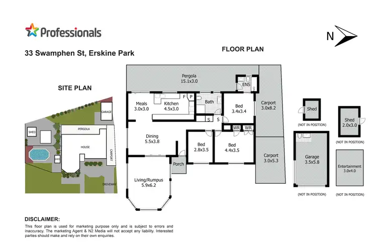 Floorplan of Homely house listing, 33 Swamphen Street, Erskine Park NSW 2759