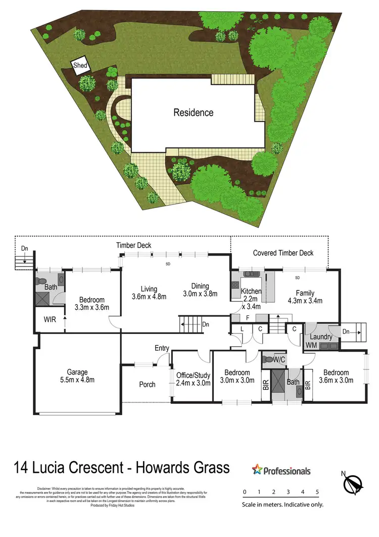 Floorplan of Homely house listing, 14 Lucia Crescent, Lismore Heights NSW 2480