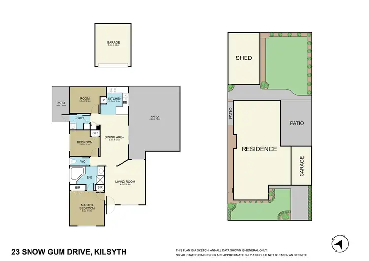 Floorplan of Homely house listing, 23 Snow Gum Drive, Kilsyth South VIC 3137