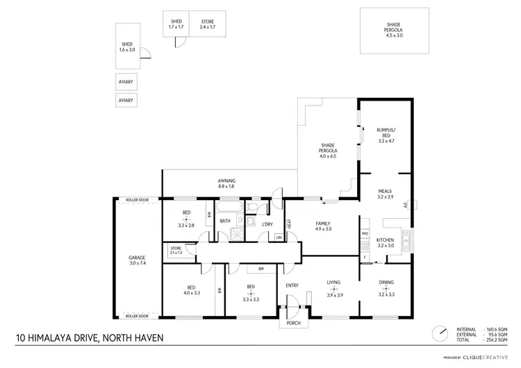 Floorplan of Homely house listing, 10 Himalaya Drive, North Haven SA 5018