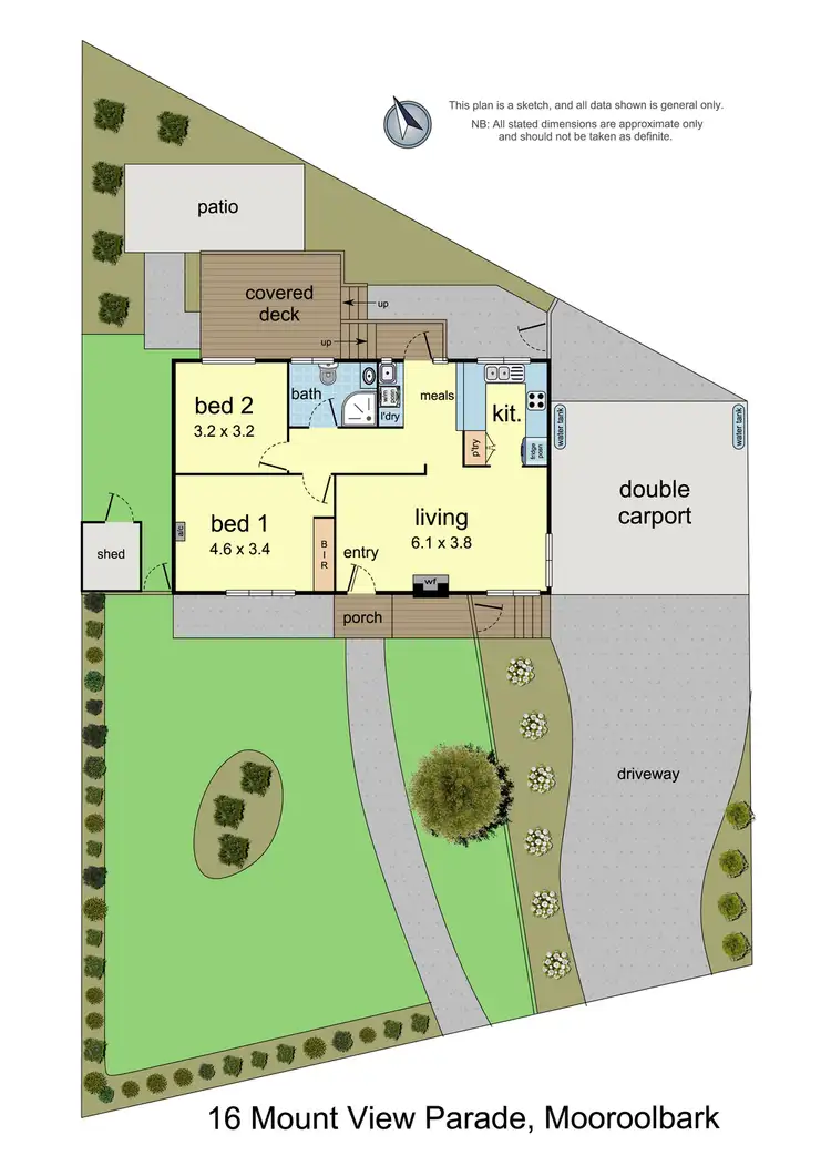 Floorplan of Homely house listing, 16 Mount View Parade, Mooroolbark VIC 3138