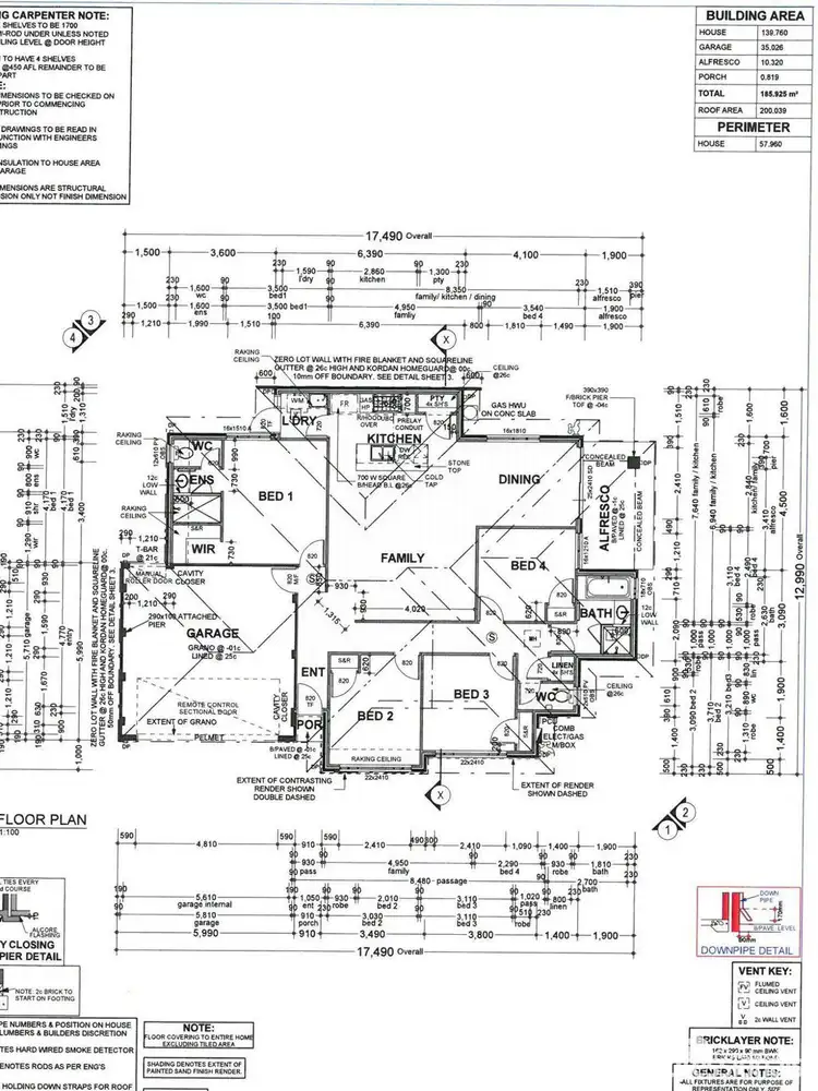 Floorplan of Homely house listing, 39 Dunmore Crescent, Harrisdale WA 6112