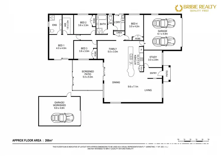 Floorplan of Homely house listing, 166 Endeavour Drive, Banksia Beach QLD 4507