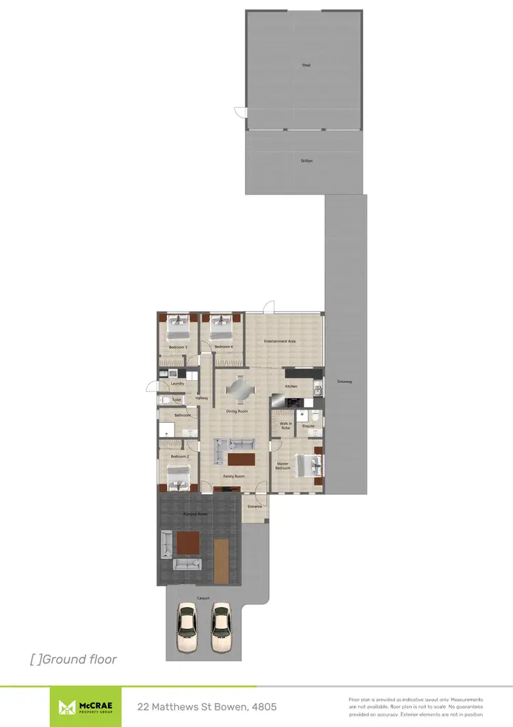 Floorplan of Homely house listing, 22 Matthews Street, Bowen QLD 4805