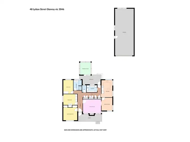 Floorplan of Homely house listing, 48 Lytton Street, Glenroy VIC 3046