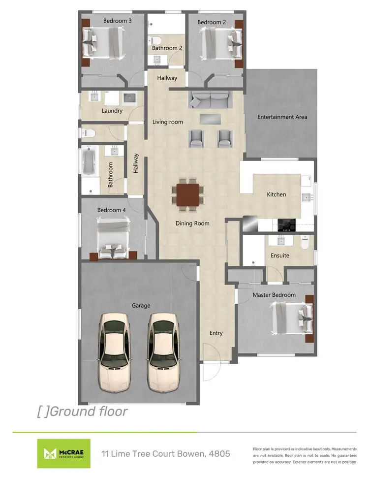 Floorplan of Homely house listing, 11 Lime Tree Court, Bowen QLD 4805