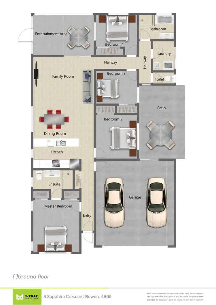 Floorplan of Homely house listing, 3 Sapphire Crescent, Bowen QLD 4805