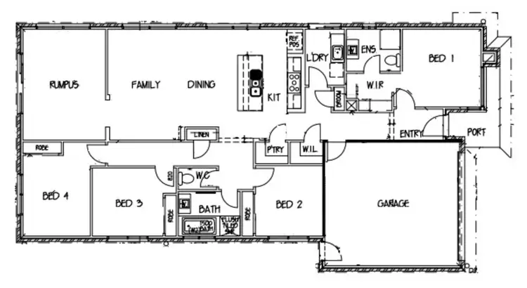 Floorplan of Homely house listing, 6 Yakoa Natya Avenue, Echuca VIC 3564