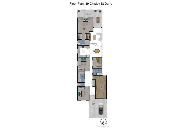 Floorplan of Homely house listing, 39 Chipley Street, Darra QLD 4076