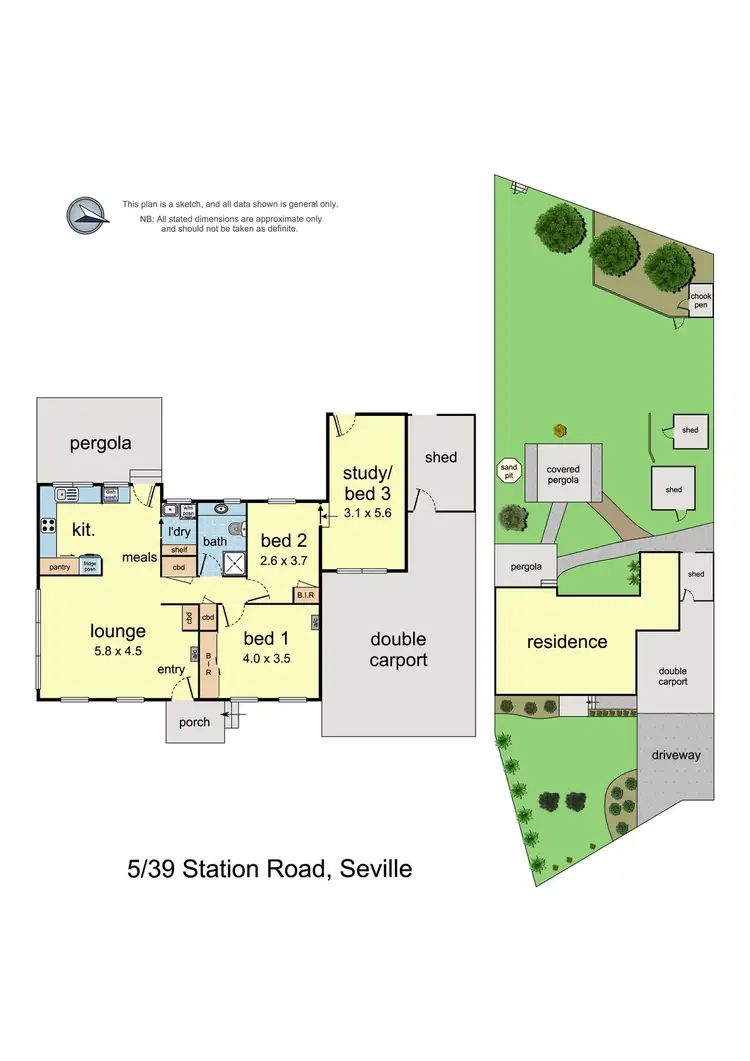 Floorplan of Homely house listing, 5/39 Station Road, Seville VIC 3139