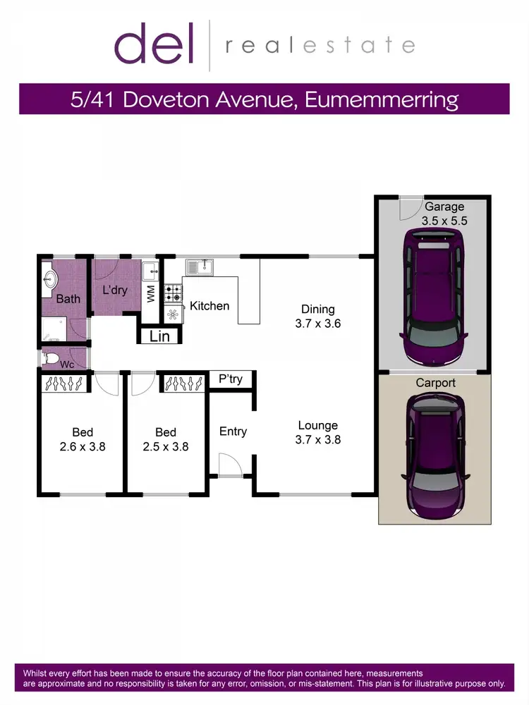 Floorplan of Homely unit listing, 5/41 Doveton Avenue, Eumemmerring VIC 3177
