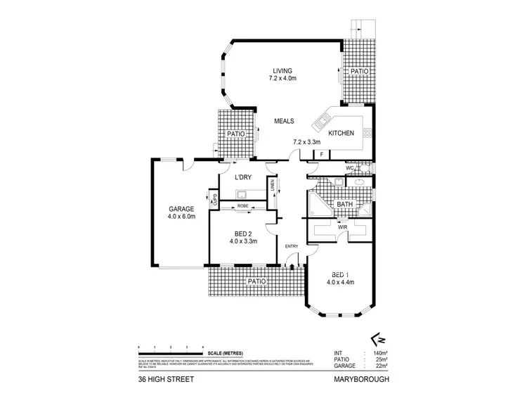 Floorplan of Homely house listing, 36 High Street, Maryborough VIC 3465