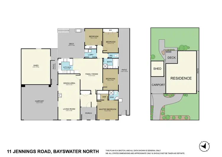 Floorplan of Homely house listing, 11 Jennings Road, Bayswater North VIC 3153
