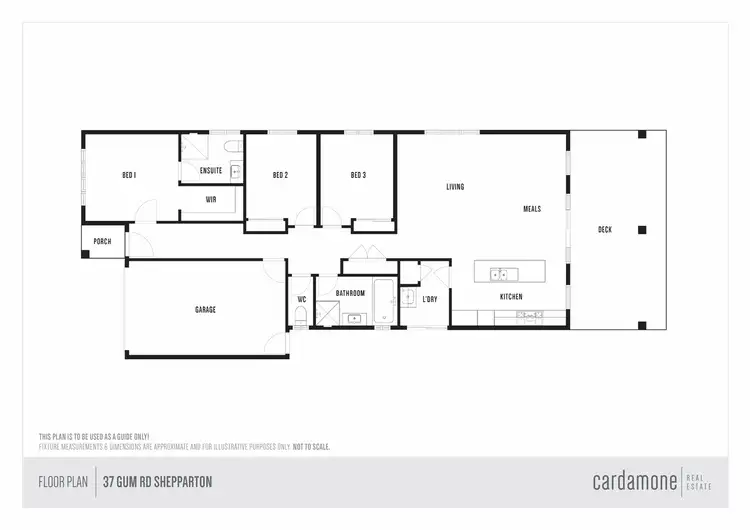 Floorplan of Homely house listing, 37 Gum Road, Shepparton VIC 3630