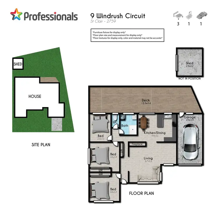 Floorplan of Homely house listing, 9 Windrush Circuit, St Clair NSW 2759