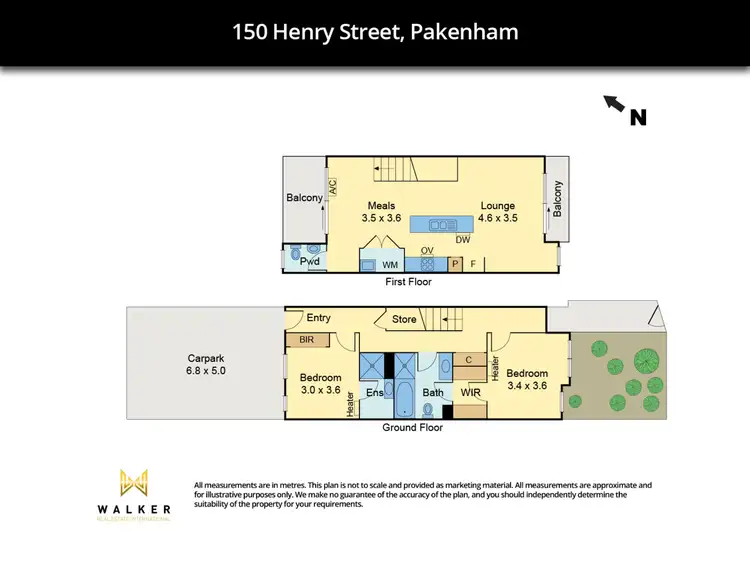 Floorplan of Homely house listing, 150 Henry Street, Pakenham VIC 3810