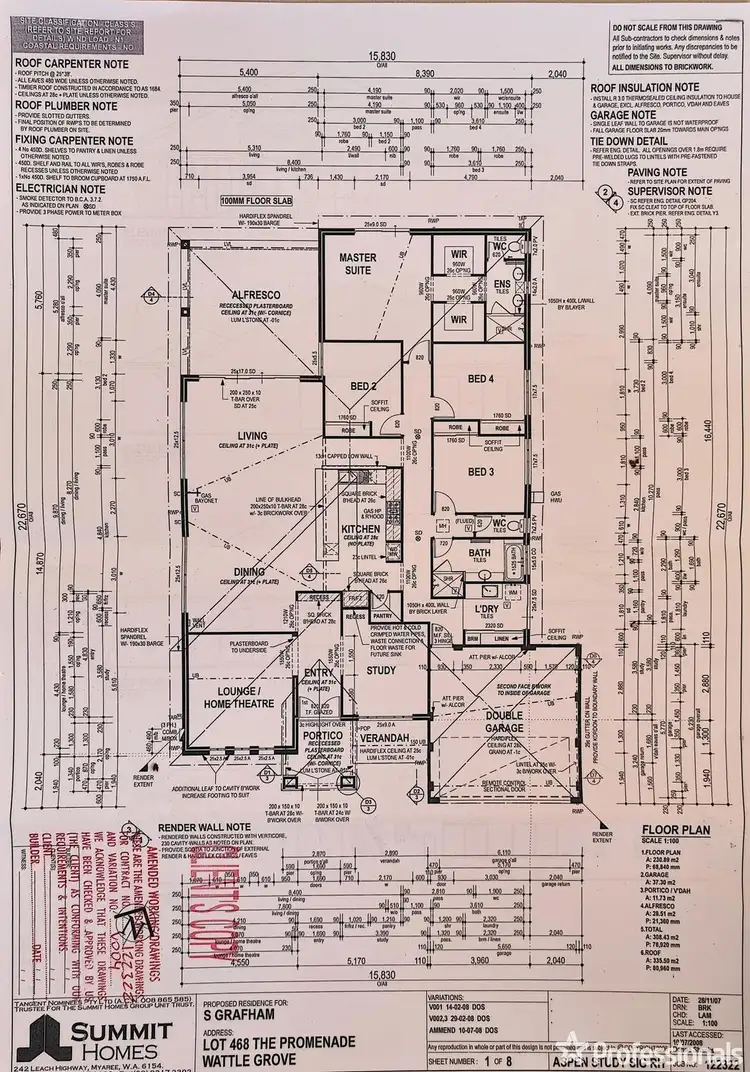 Floorplan of Homely house listing, 67 The Promenade, Wattle Grove WA 6107