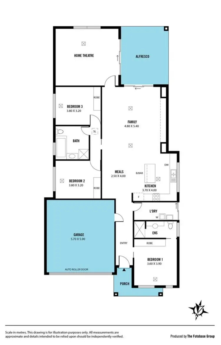 Floorplan of Homely house listing, 10 Cordage Court, Seaford Meadows SA 5169