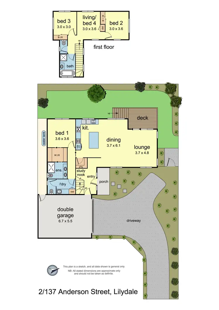 Floorplan of Homely house listing, 2/137 Anderson Street, Lilydale VIC 3140