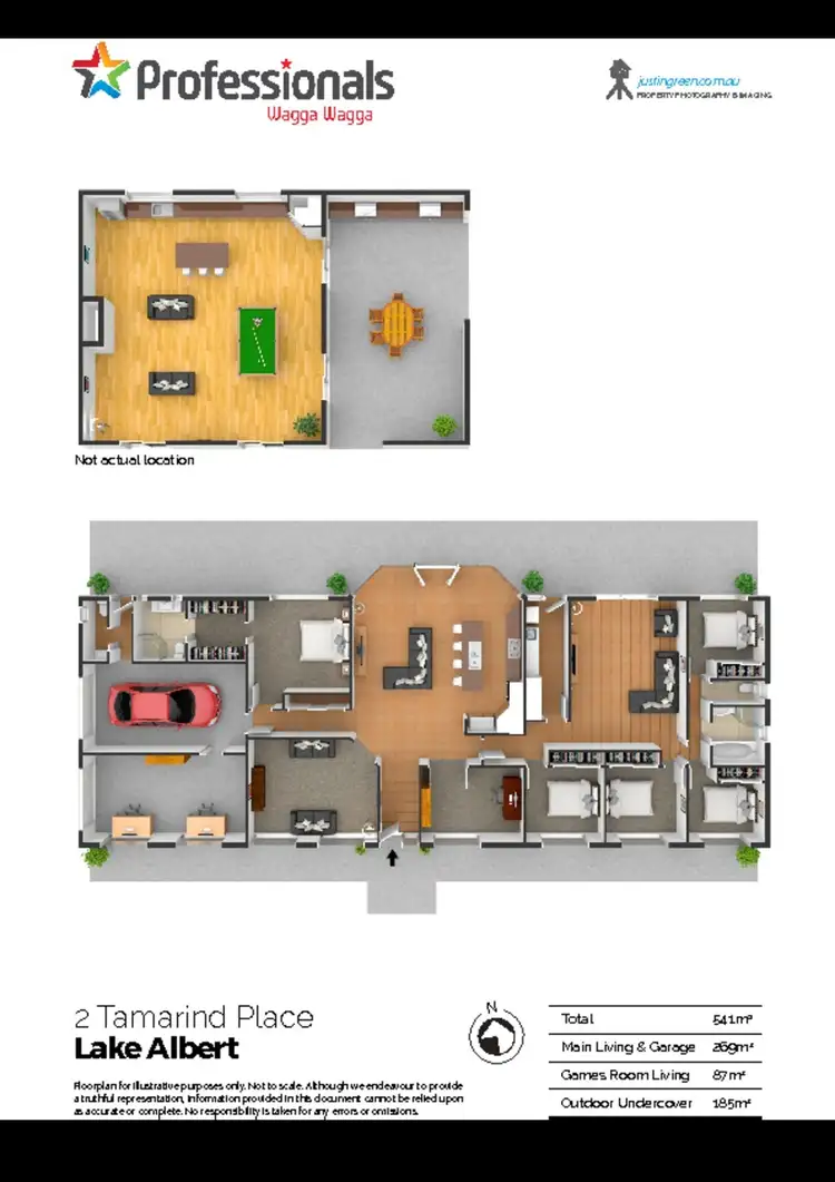 Floorplan of Homely house listing, 2 Tamarind Place, Lake Albert NSW 2650