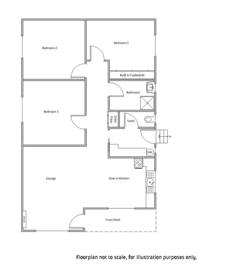 Floorplan of Homely house listing, 5 The Loop, Hardwicke Bay SA 5575
