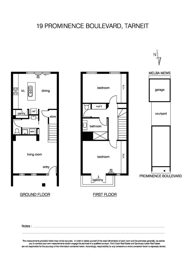 Floorplan of Homely house listing, 19 Prominence Boulevard, Tarneit VIC 3029
