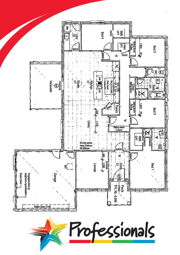 Floorplan of Homely house listing, 3 Wattle Close, Bathurst NSW 2795