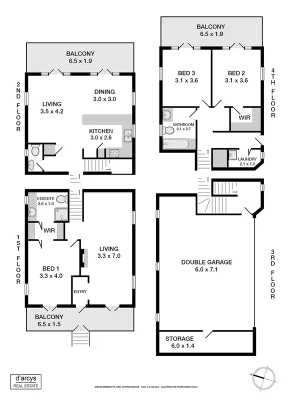 Floorplan of Homely house listing, 45 Windsor Road, Red Hill QLD 4059