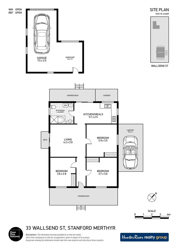 Floorplan of Homely house listing, 33 Wallsend Street, Stanford Merthyr NSW 2327