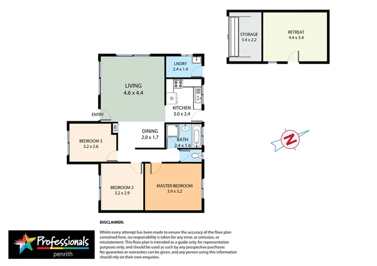Floorplan of Homely house listing, 61 Allard Street, Penrith NSW 2750