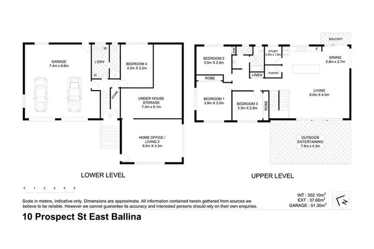 Floorplan of Homely house listing, 10 Prospect Street, East Ballina NSW 2478