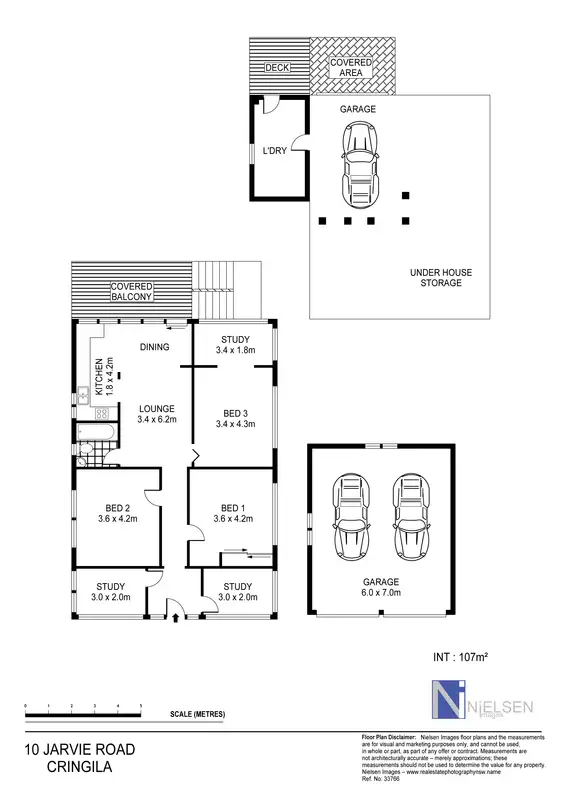 Floorplan of Homely house listing, 10 Jarvie Road, Cringila NSW 2502