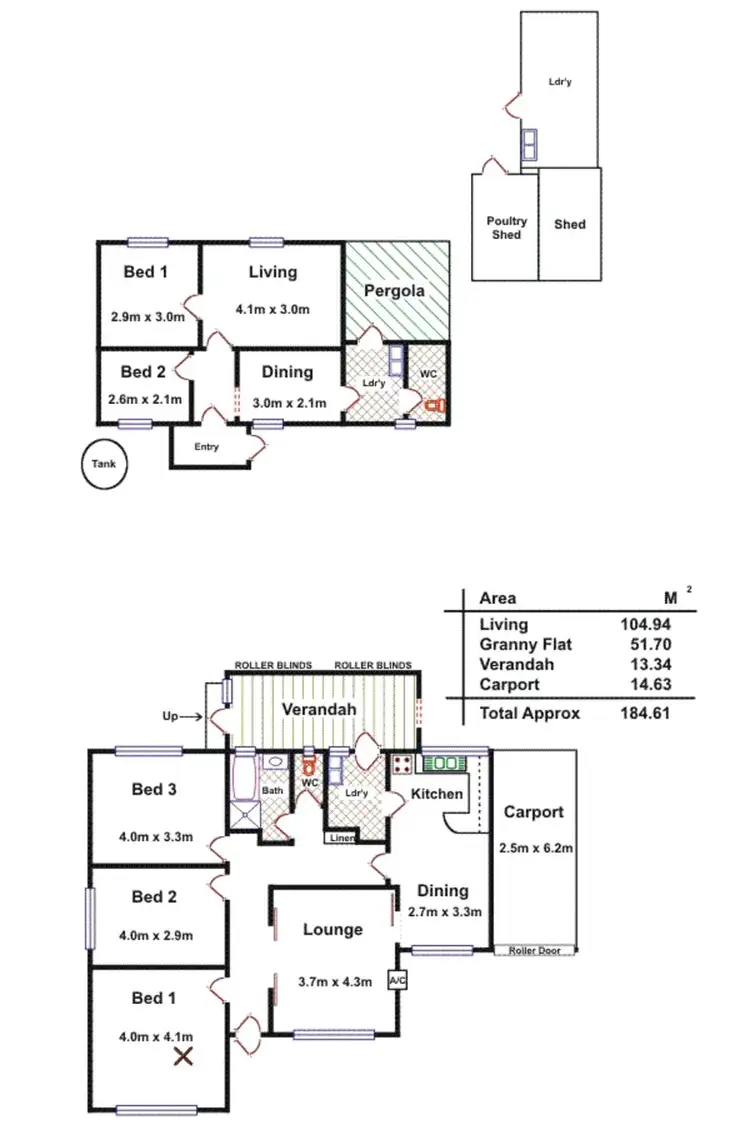 Floorplan of Homely house listing, 658 Military Road, Taperoo SA 5017