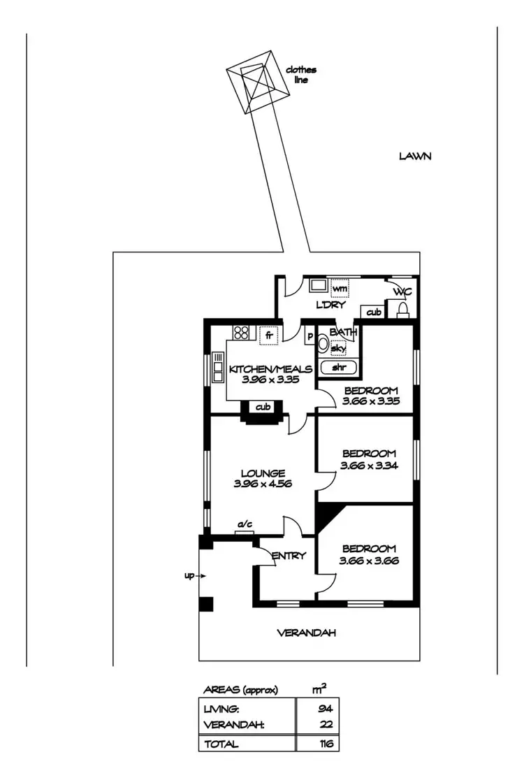 Floorplan of Homely house listing, 14 Carnarvon Parade, West Croydon SA 5008