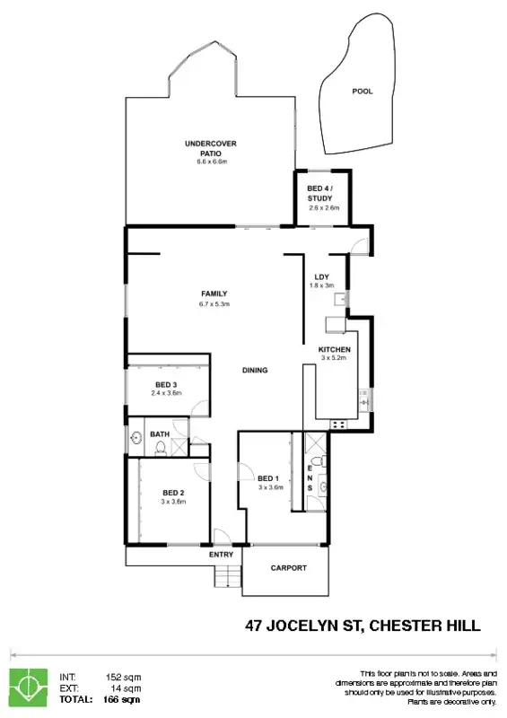 Floorplan of Homely house listing, 47 Jocelyn Street, Chester Hill NSW 2162