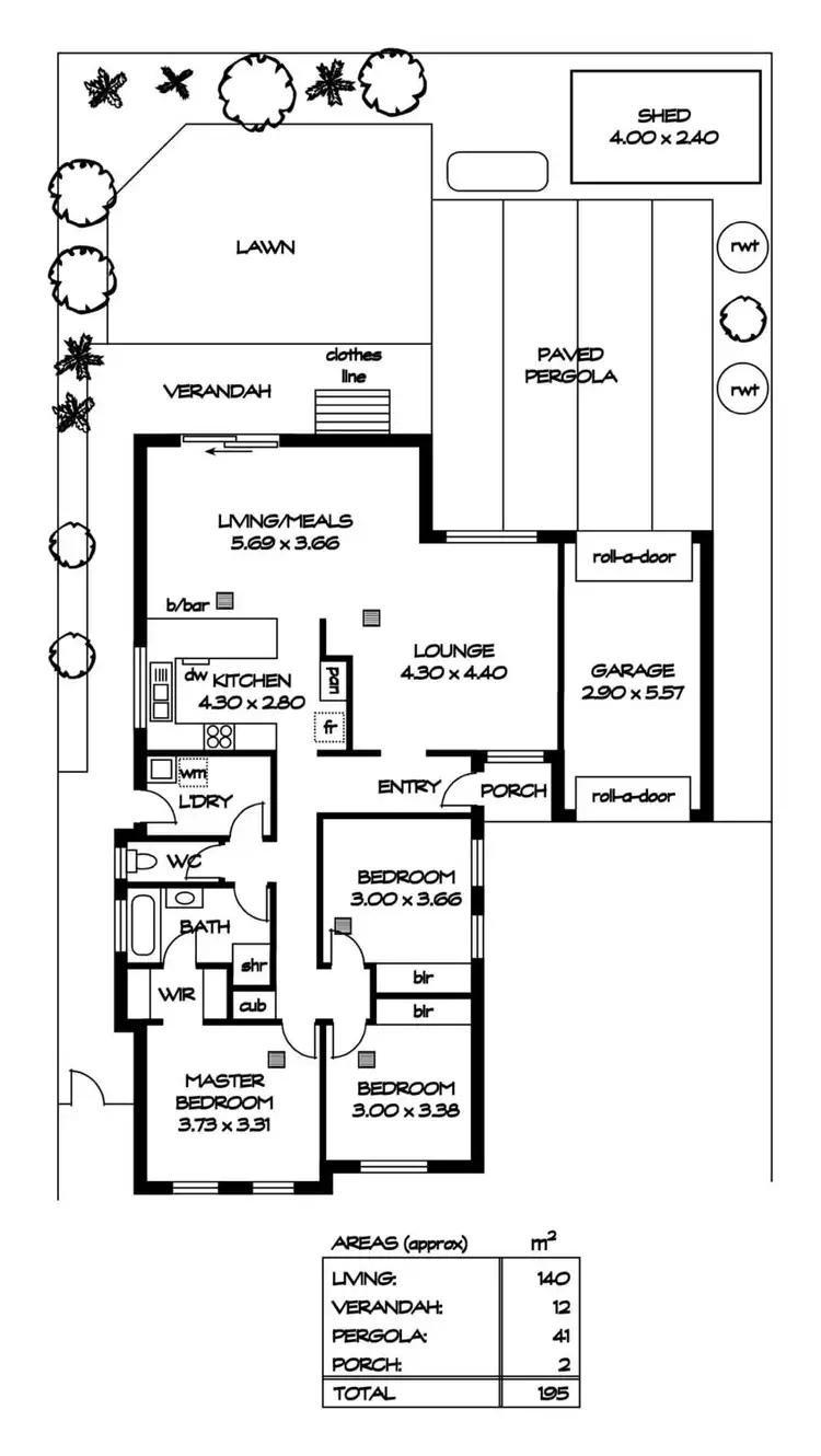 Floorplan of Homely house listing, 6 Jackaroo Crescent, Walkley Heights SA 5098