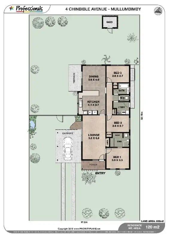 Floorplan of Homely house listing, 4 Chinbible Avenue, Mullumbimby NSW 2482